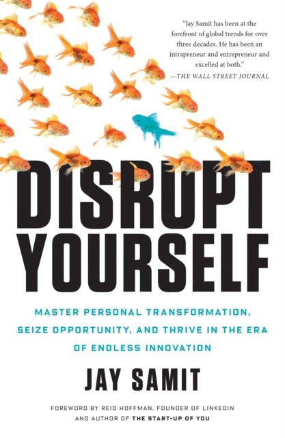 Book cover of: Disrupt Yourself. By: Jay Samit