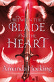 Book cover of: Between the Blade and the Heart. By: Amanda Hocking