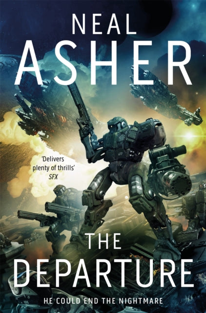 Book cover of: Departure. By: Neal L. Asher