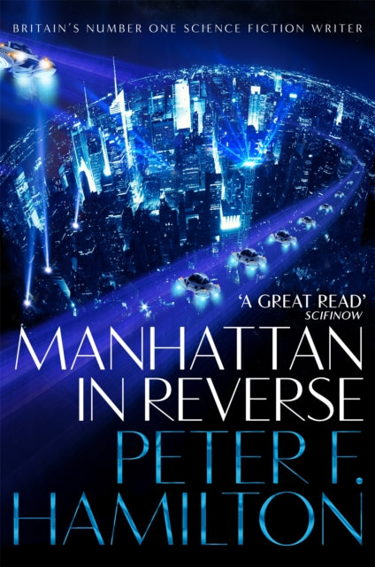 Book cover of: Manhattan in Reverse. By: Peter F. Hamilton