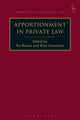 Book cover of: Apportionment in Private Law. By: Kit Barker