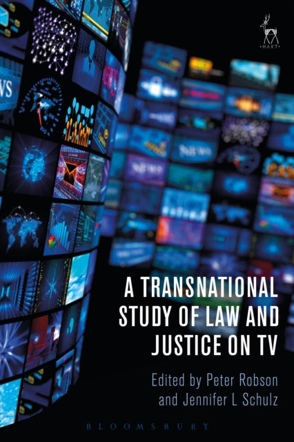 Book cover of: Transnational Study of Law and Justice on TV. By: Peter Robson