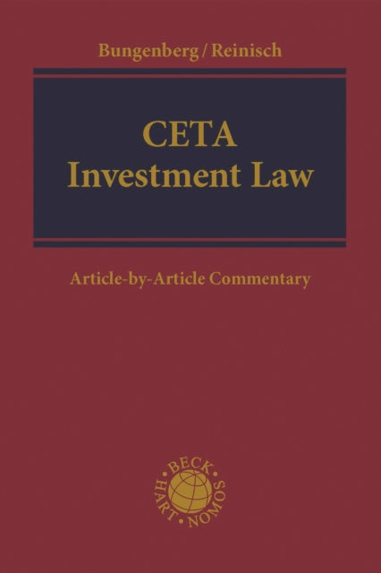 Book cover of: CETA Investment Law. By: Marc Bungenberg