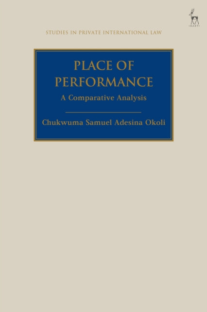 Book cover of: Place of Performance. By: Chukwuma Okoli