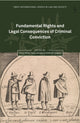 Book cover of: Fundamental Rights and Legal Consequences of Criminal Conviction. By: Sonja Meijer