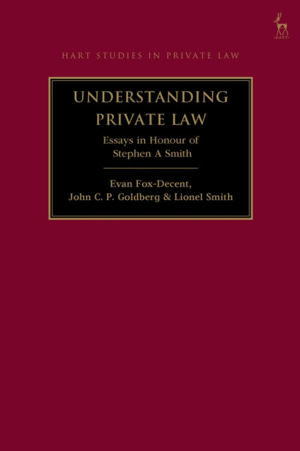 Book cover of: Understanding Private Law. By: Evan Fox-Decent