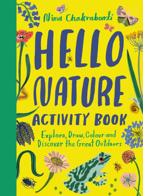 Book cover of: Hello Nature Activity Book. By: Nina Chakrabarti