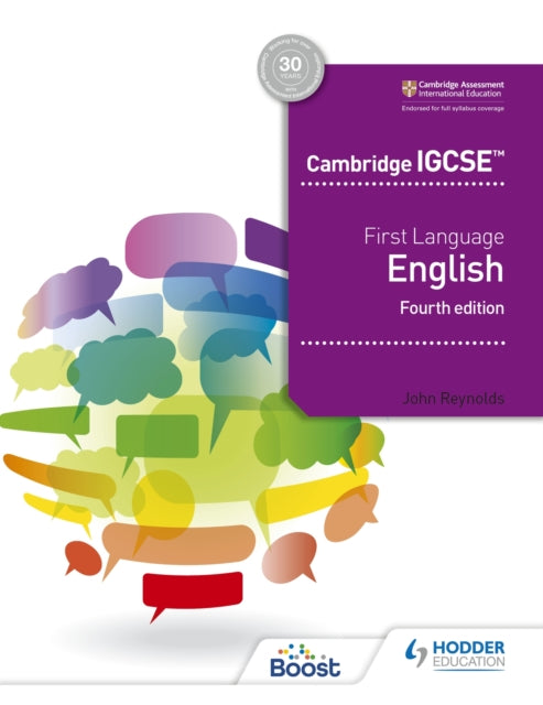 Cambridge IGCSE First Language English 4th edition 9781510421318 Reynolds, John