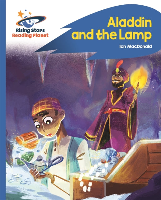 Book cover of: Reading Planet - Aladdin and the Lamp - Blue: Rocket Phonics. By: Ian Macdonald
