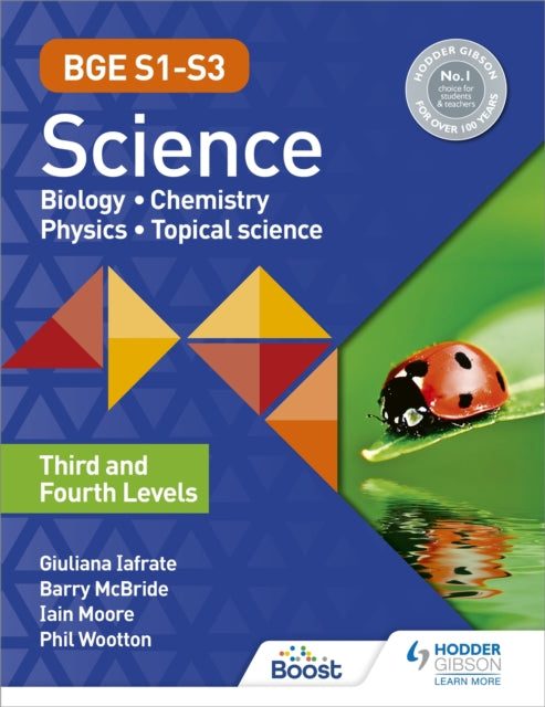 BGE S1–S3 Science: Third and Fourth Levels 9781510469433 Phil Wootton