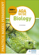 Book cover of: Practice makes permanent: 300+ questions for AQA GCSE Biology. By: Jo Ormisher