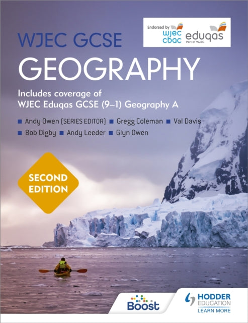 WJEC GCSE Geography Second Edition 9781510477551 Andy Owen