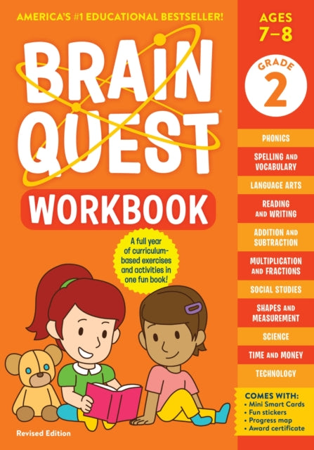 Book cover of: Brain Quest Workbook: 2nd Grade (Revised Edition). By: Workman Publishing