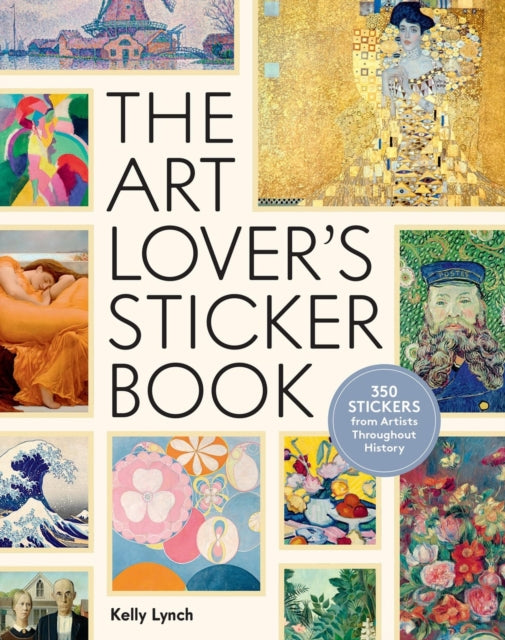 Book cover of: The Art Lover's Sticker Book. By: Kelly Lynch