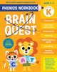 Book cover of: Brain Quest Phonics Workbook: Kindergarten. By: Workman Publishing