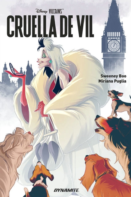 Book cover of: Disney Villains: Cruella De Vil. By: Sweeney Boo