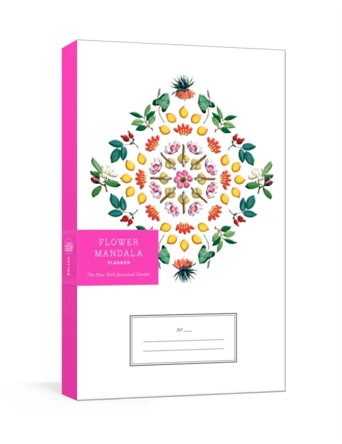 Book cover of: Flower Mandala Week-at-a-Glance Diary. By: The New York Botanical Garden