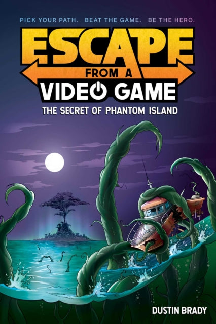 Book cover of: Escape from a Video Game. By: Dustin Brady