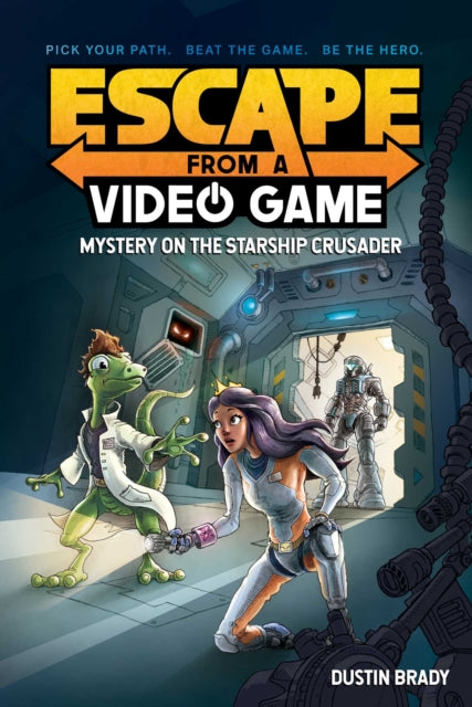 Book cover of: Escape from a Video Game. By: Dustin Brady