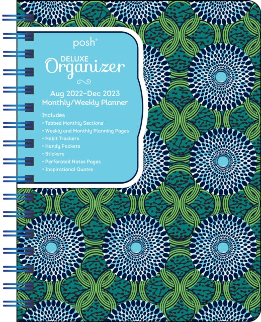 Book cover of: Posh: Deluxe Organizer 17-Month 2022-2023 Monthly/Weekly Hardcover Planner Calendar. By: Andrews McMeel Publishing