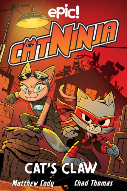 Book cover of: Cat Ninja: Cat's Claw. By: Matthew Cody
