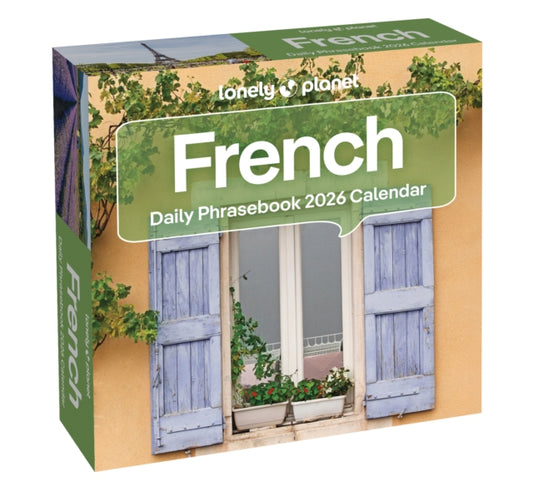 Book cover of: Lonely Planet: French Phrasebook 2026 Day-to-Day Calendar