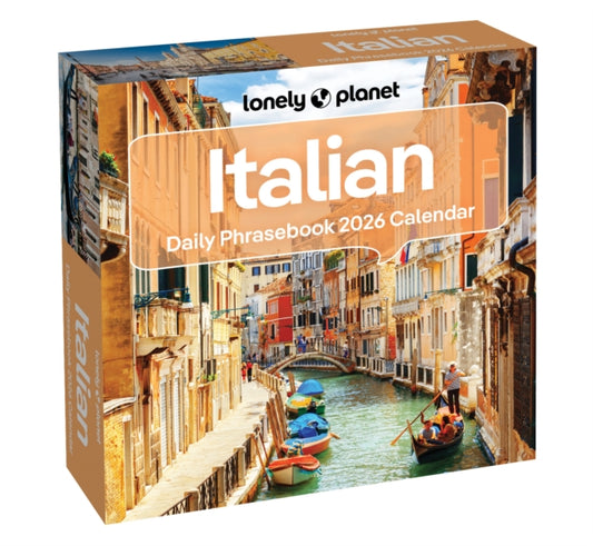 Book cover of: Lonely Planet: Italian Phrasebook 2026 Day-to-Day Calendar
