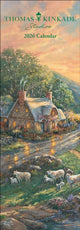 Book cover of: Thomas Kinkade Studios 2026 Slim Calendar