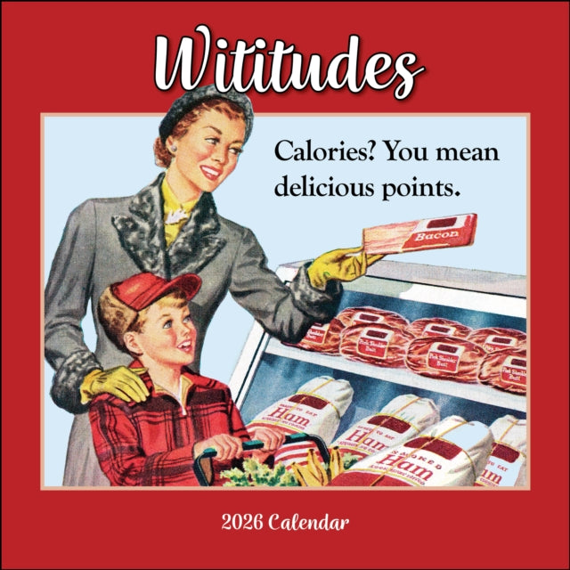 Book cover of: Wititudes 2026 Wall Calendar