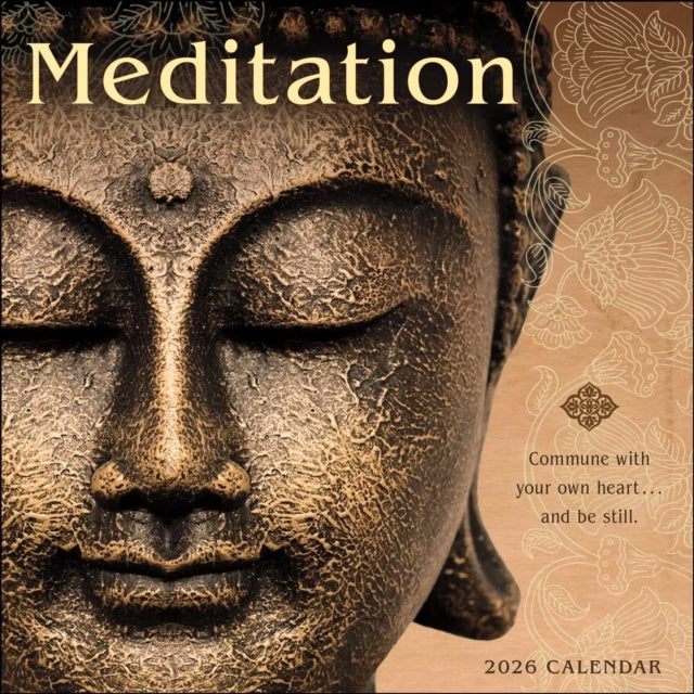 Book cover of: Meditation 2026 Wall Calendar