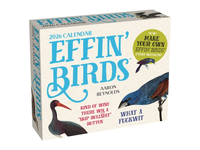 Book cover of: Effin' Birds 2026 Day-to-Day Calendar