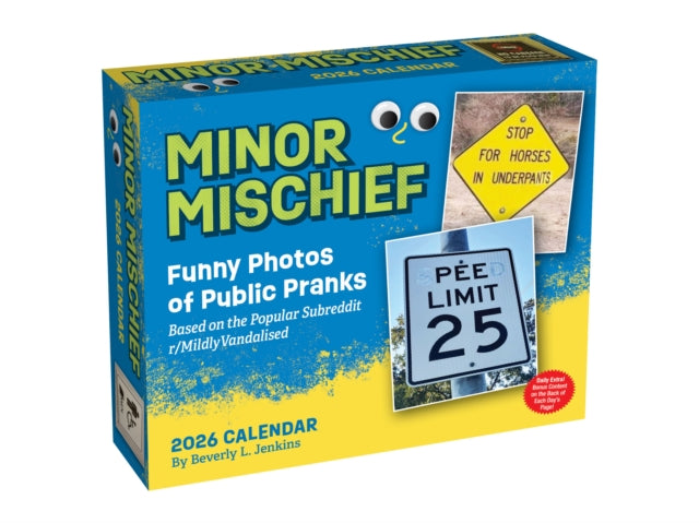 Book cover of: Minor Mischief 2026 Day-to-Day Calendar