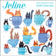 Book cover of: Feline 2026 Wall Calendar
