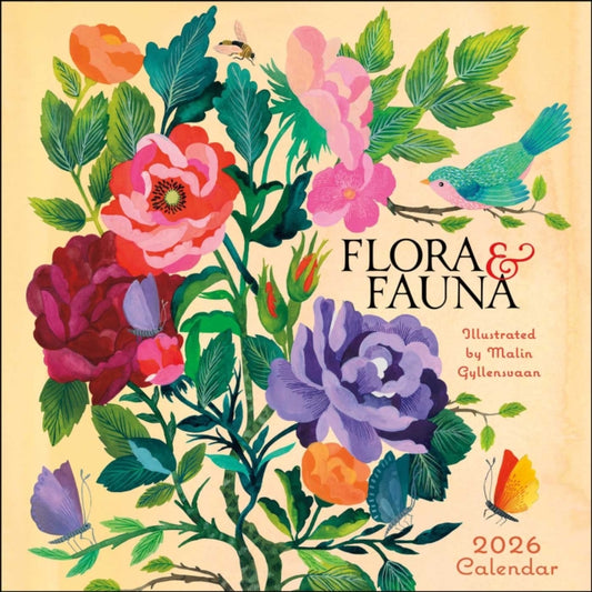 Book cover of: Flora & Fauna 2026 Wall Calendar