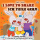 Book cover of: I Love to Share Ich teile gern. By: Shelley Admont