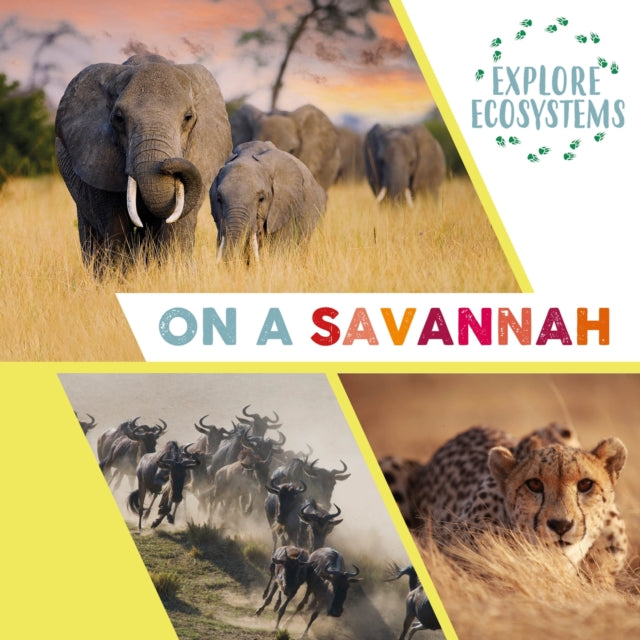 Book cover of: Explore Ecosystems: On a Savannah. By: Sarah Ridley