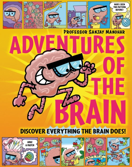 Book cover of: Adventures of the Brain. By: Sanjay Manohar