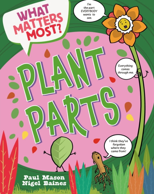 Book cover of: What Matters Most?: Plant Parts. By: Paul Mason