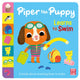 Book cover of: First Experiences: Piper the Puppy Learns to Swim. By: Pat-a-Cake