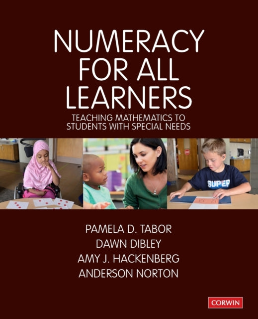 Book cover of: Numeracy for All Learners. By: Pamela D. Tabor