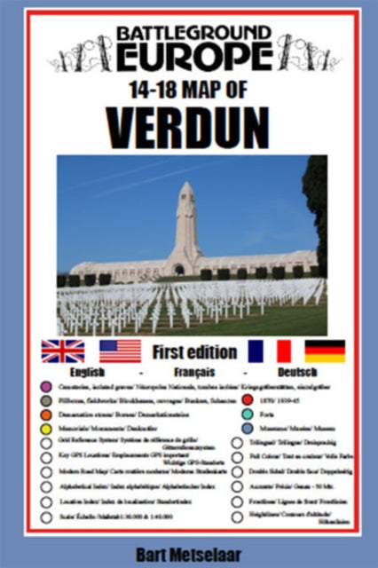 Book cover of: Verdun (Map)