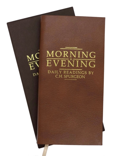 Book cover of: Morning and Evening Tan Leather. By: C. H. Spurgeon