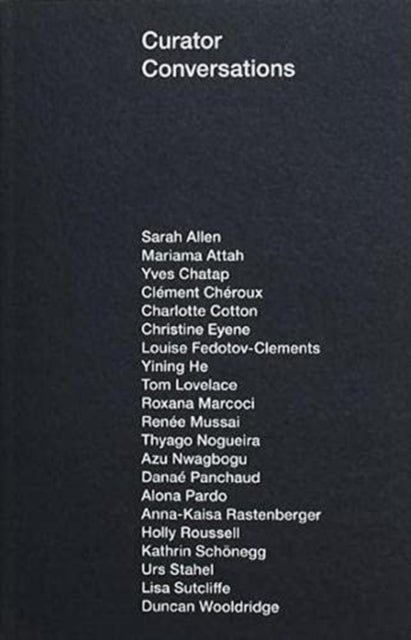 Book cover of: Curator Conversations