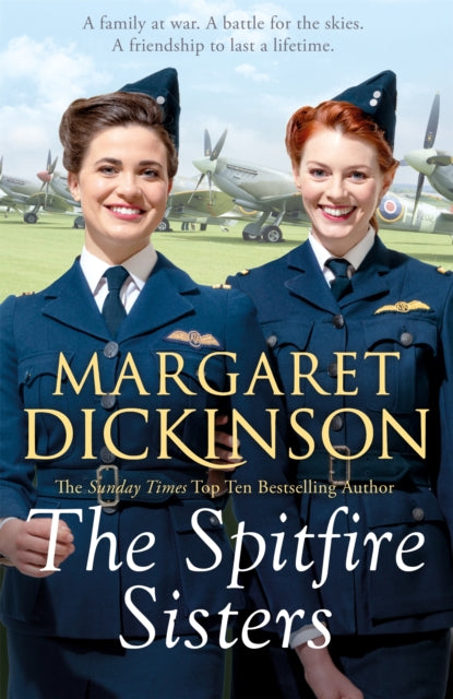 Book cover of: Spitfire Sisters. By: Margaret Dickinson