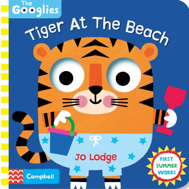 Book cover of: Tiger At The Beach. By: Campbell Books