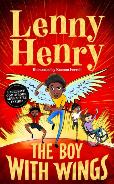 Book cover of: Boy With Wings. By: Lenny Henry