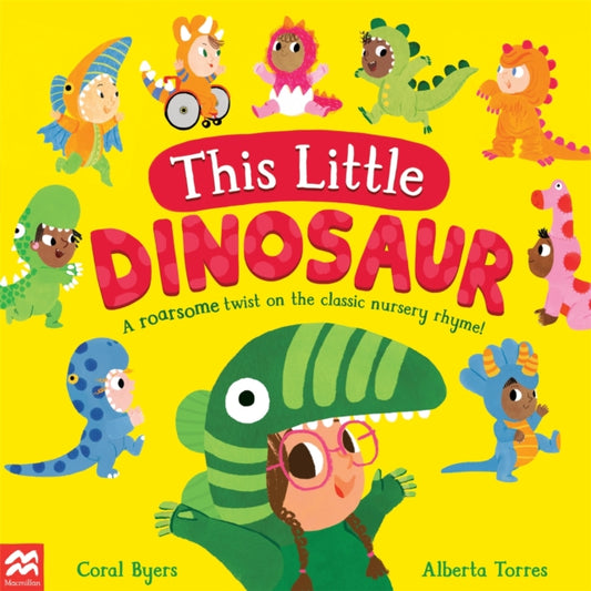 Book cover of: This Little Dinosaur. By: Chloë Pursey