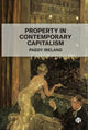 Book cover of: Property in Contemporary Capitalism. By: Paddy Ireland