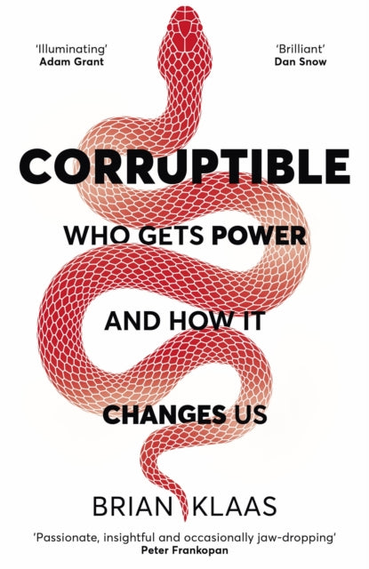 Book cover of: Corruptible. By: Brian Klaas