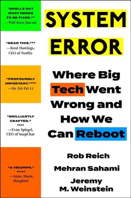 Book cover of: System Error. By: Jeremy Weinstein